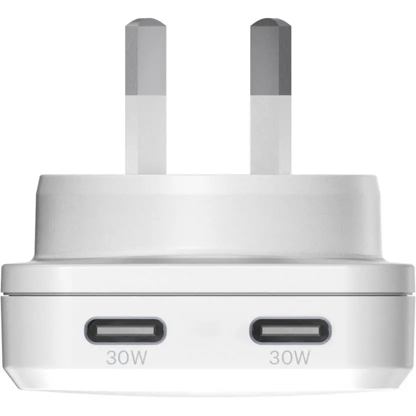 Cygnett Chargeplus Dual Usb-C Slim Wall Charger 30W 2