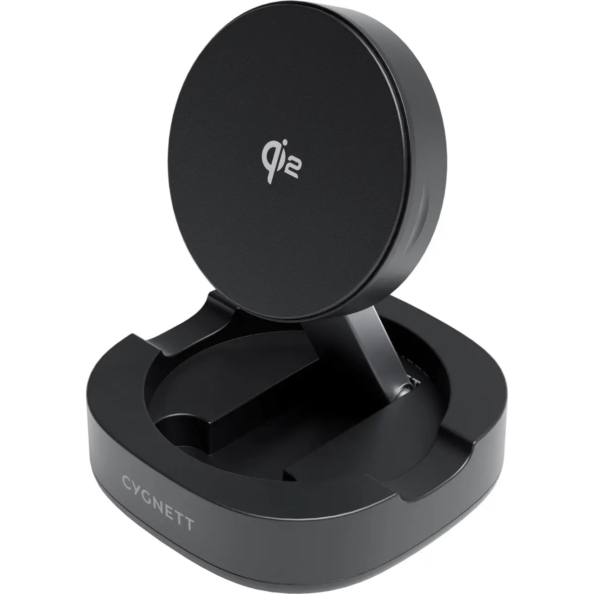 Cygnett Chargebase Qi2.0 Single Wireless Charger (Black) 2