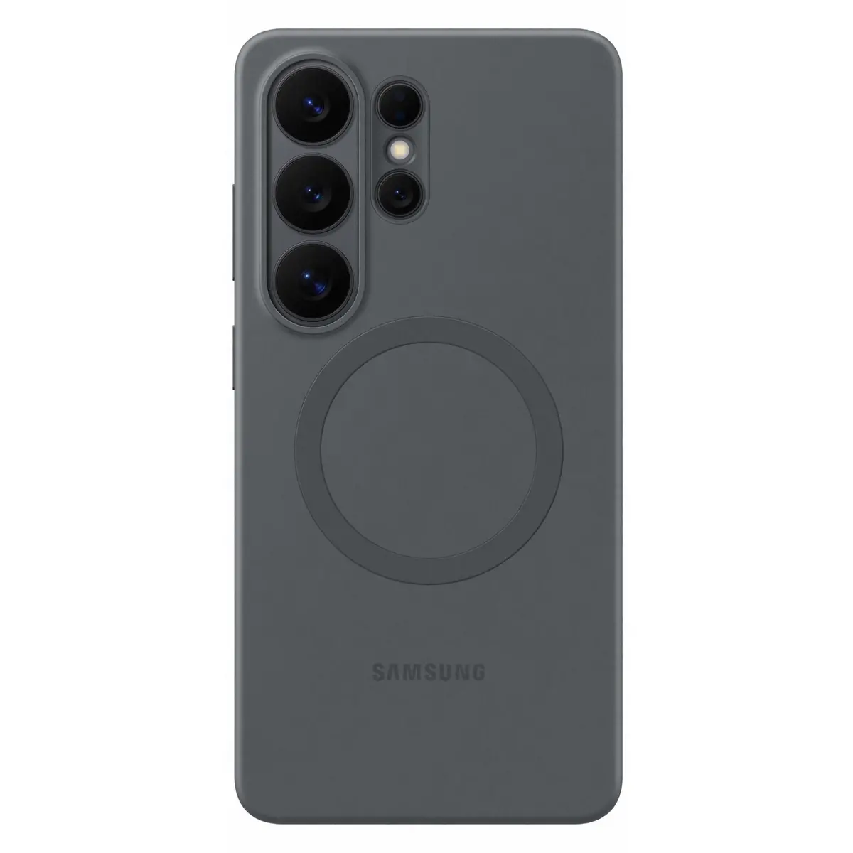 Samsung Silicone Magnet Case For Galaxy S26 Ultra (Black) 1