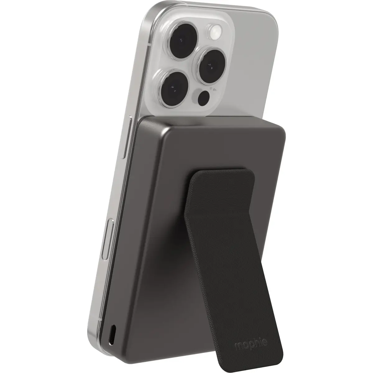 Mophie Qi2 Wireless 10K Powerstation Mini With Stand (Black) 1