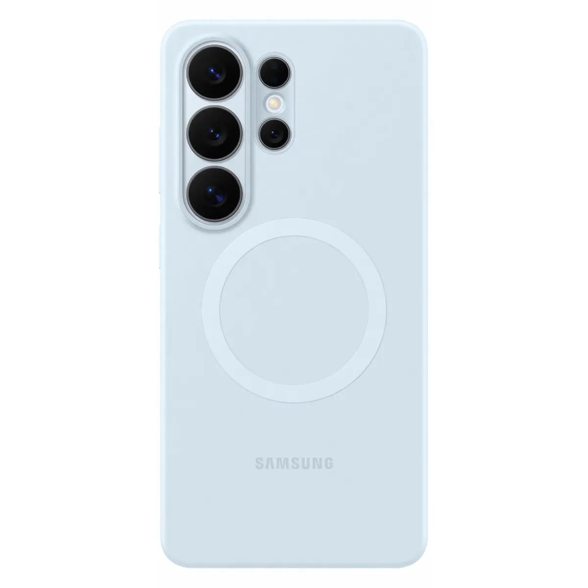 Samsung Silicone Magnet Case For Galaxy S26 Ultra (Light Blue) 1