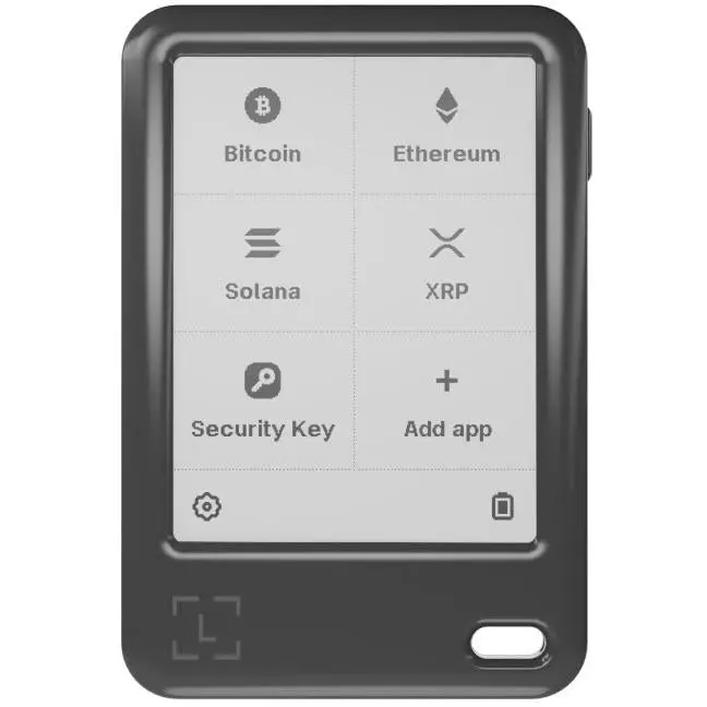 Ledger Nano Gen5 Hardware Wallet With Recovery Key (Jet Black) 1