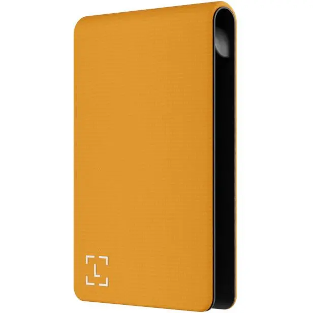 Ledger Nano Gen5 Magnet Folio Case (Bitcoin Orange) 2
