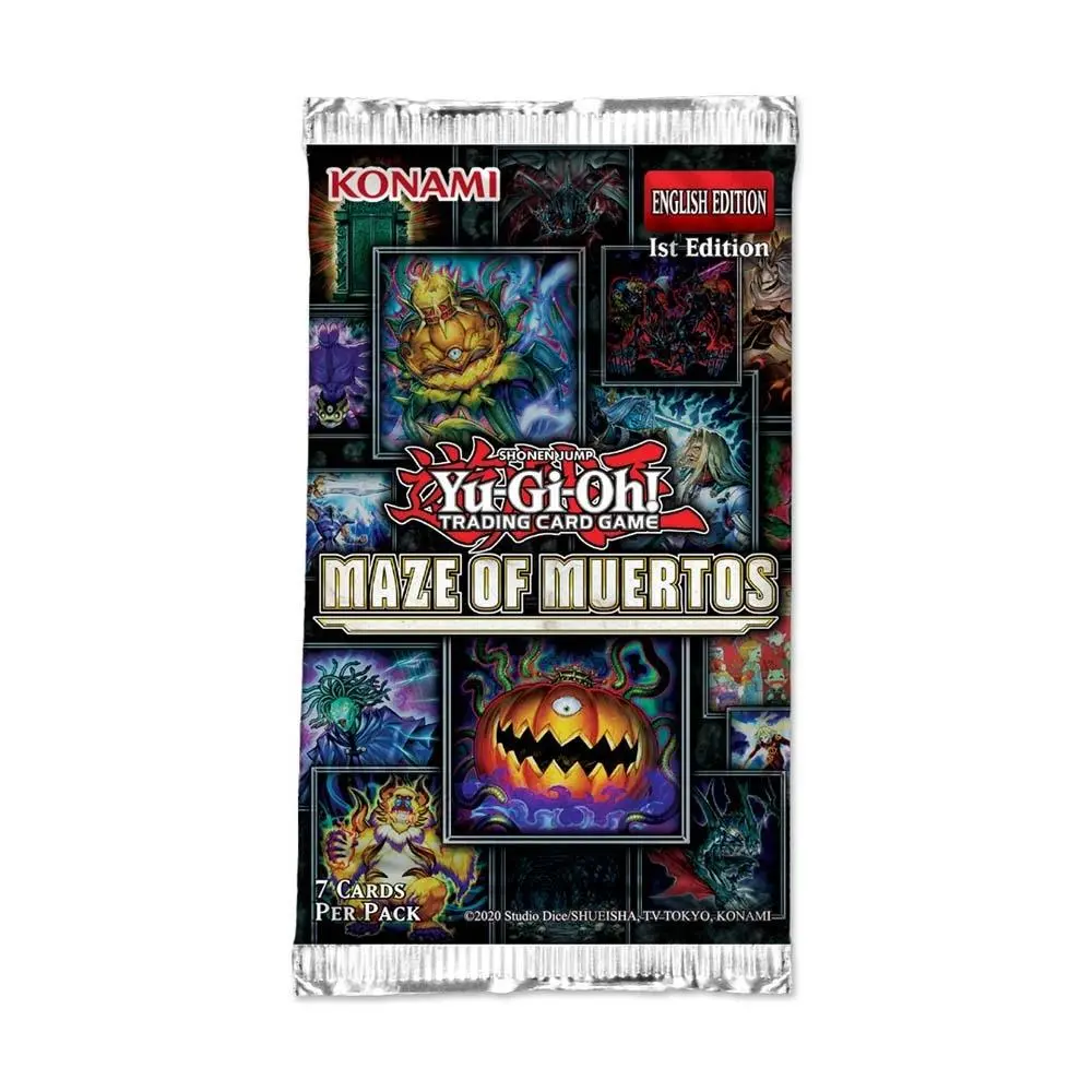 Yu-Gi-Oh! Trading Card Game - Maze Of Muertos - 7 X Card Booster 1