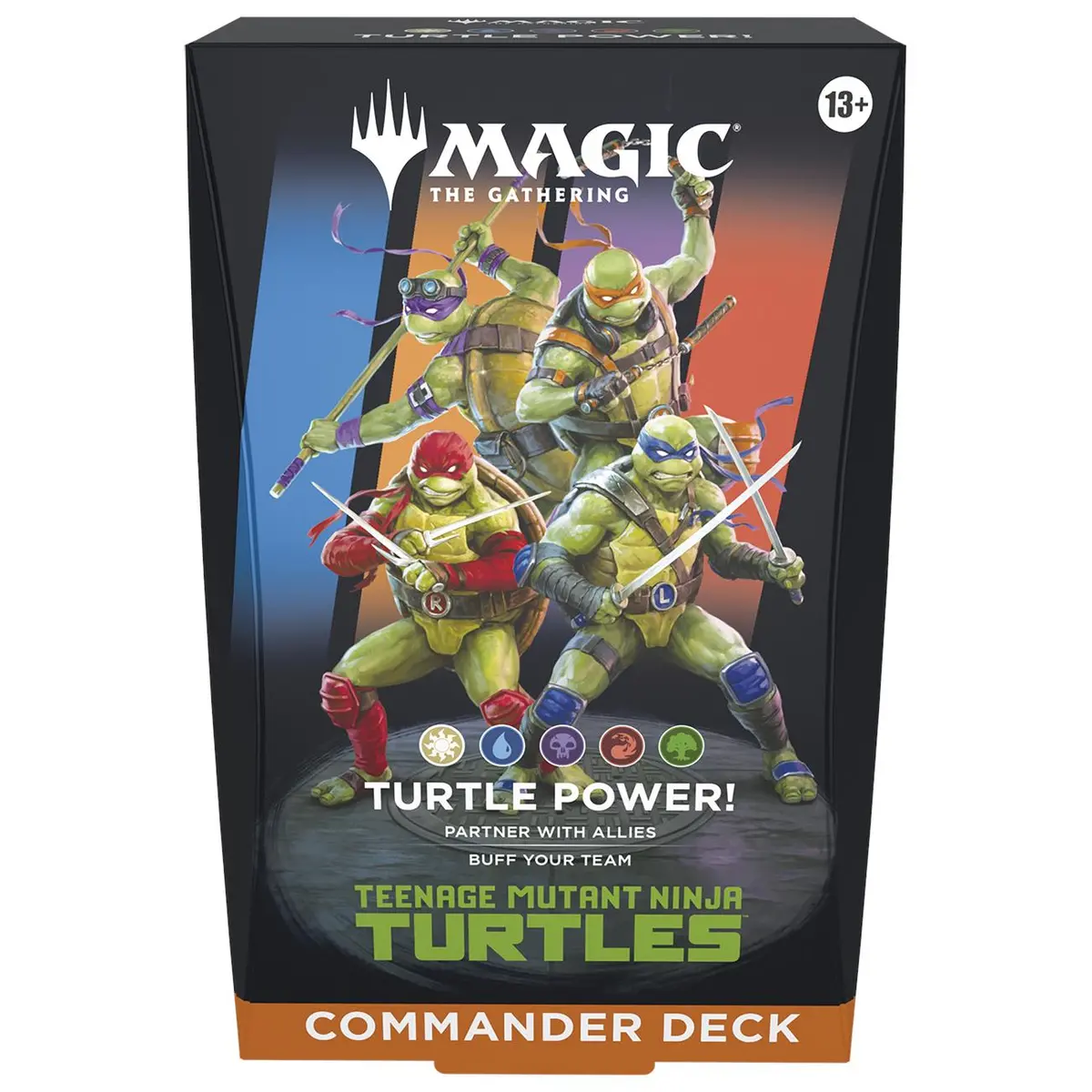 Magic The Gathering Trading Card Game - Teenage Mutant Ninja Turtles Commander Deck 1