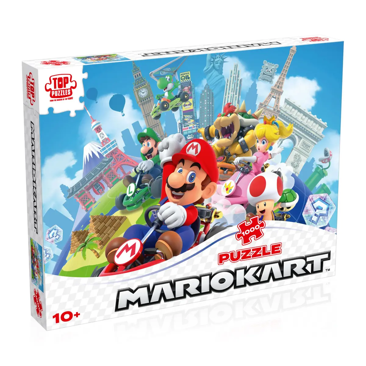 Mario Kart - Around The World 1000 Piece Puzzle 1