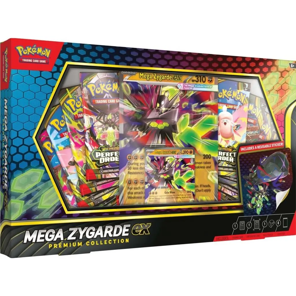 Pokemon Tcg - Mega Zygarde Ex Premium Collection 1