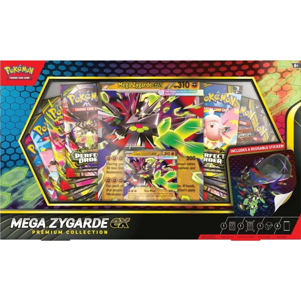 Pokemon Tcg - Mega Zygarde Ex Premium Collection 2