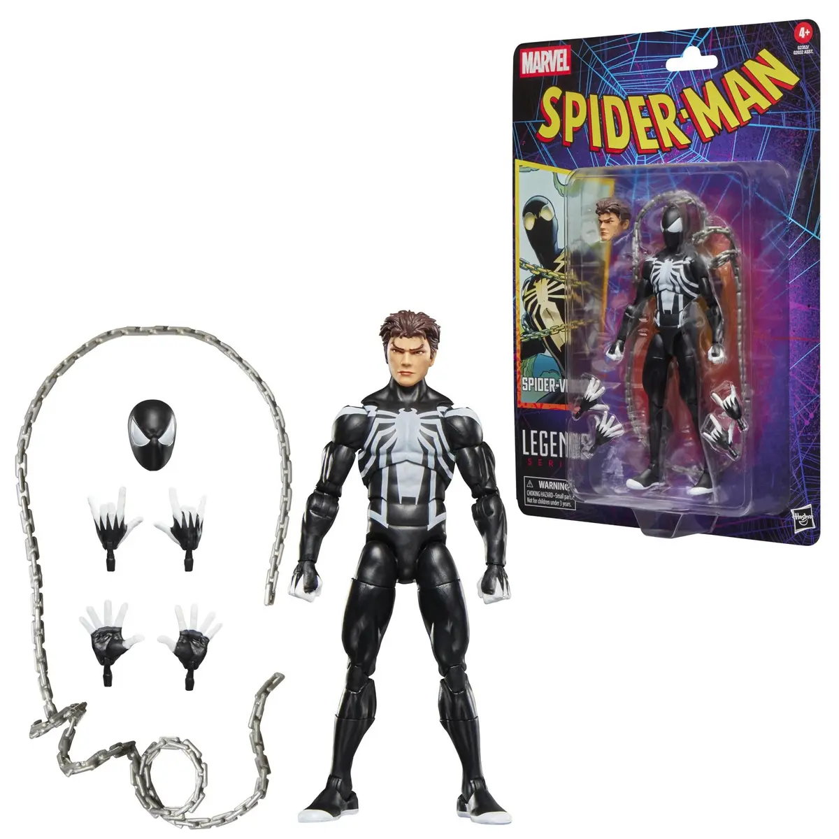 Marvel - Legends Series: Retro Spider-Man Venom Figure 1
