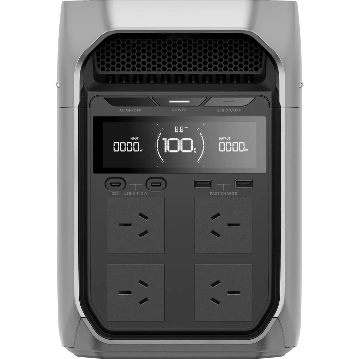 Ecoflow Delta 3 Plus 1800W Power Station With 1024Wh (85Ah@12V) Capacity 1