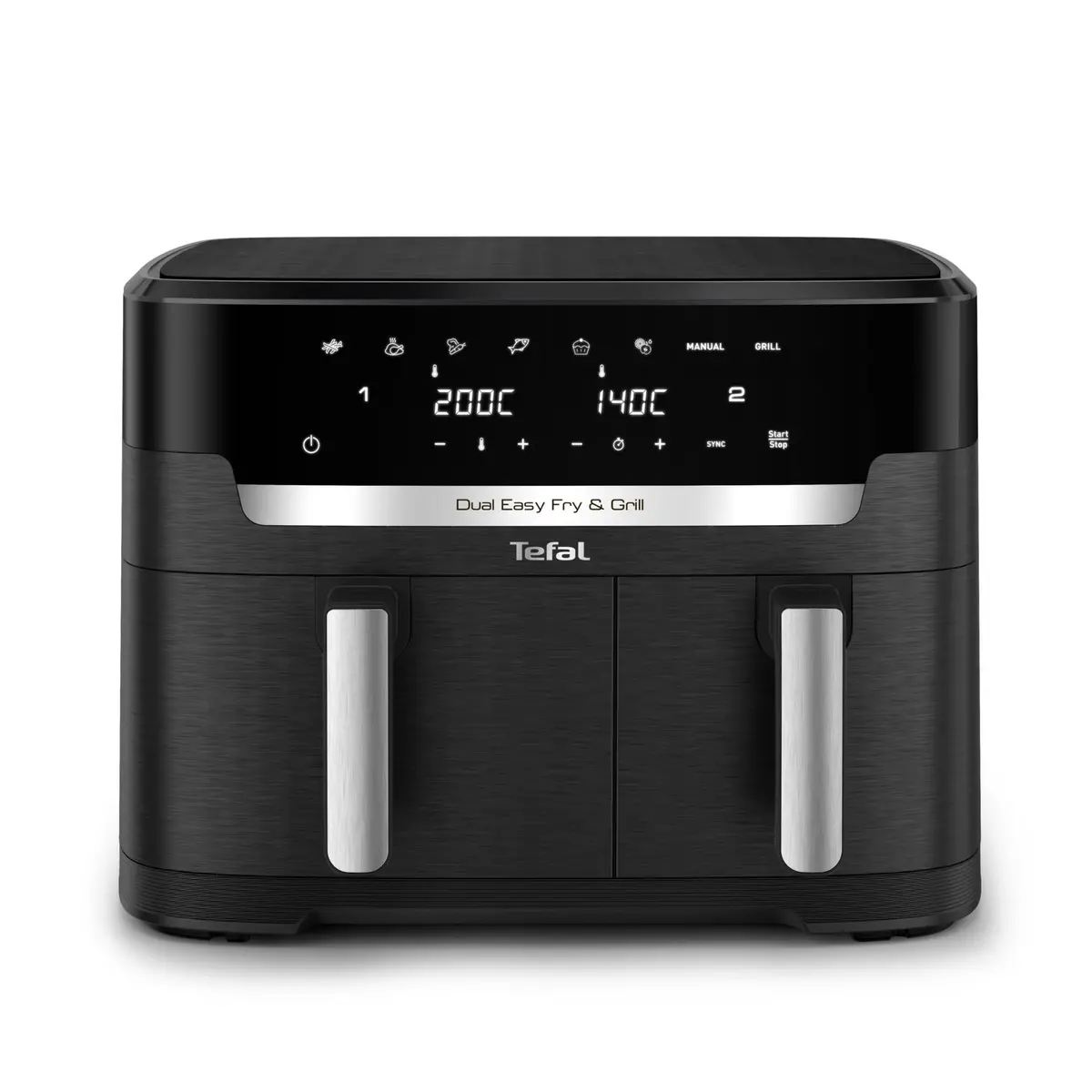 Tefal Ey9458 Dual Easy Fry & Grill 11L Air Fryer 1