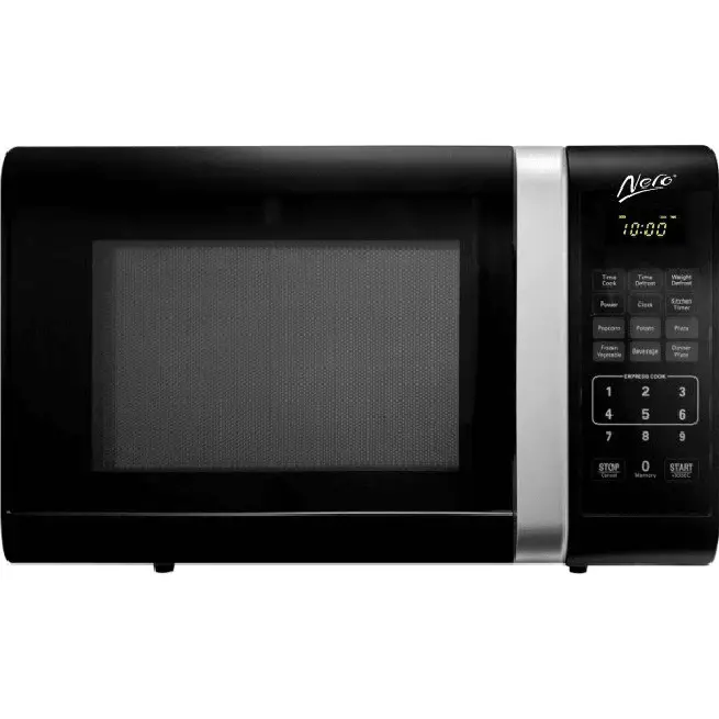 Nero Black Microwave With Grey Interior 800W 23L 1
