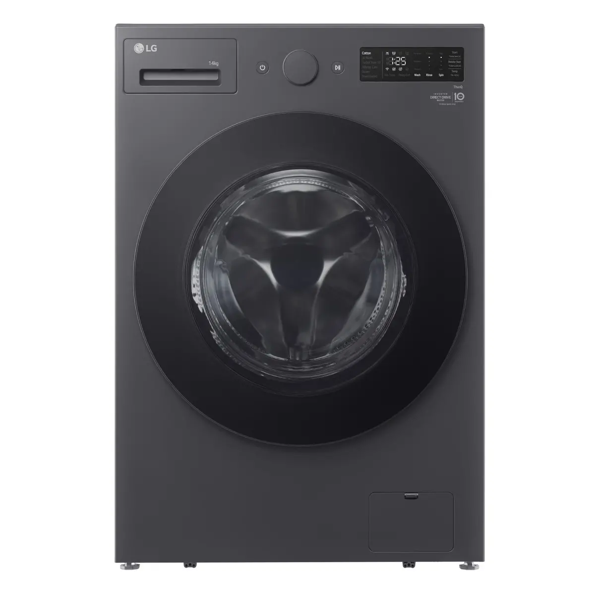 Lg Wxls-1014Gx 14Kg Xl Series Ai Front Load Washing Machine (Matte Graphite) 1