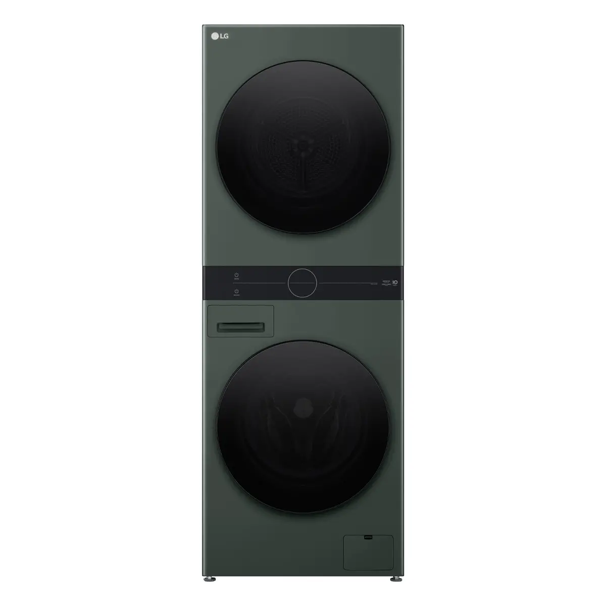 Lg Wwt-1210Fgx Washtower™ 12/10Kg Compact All-In-One Stacked Washer Dryer (Forest Green) 1