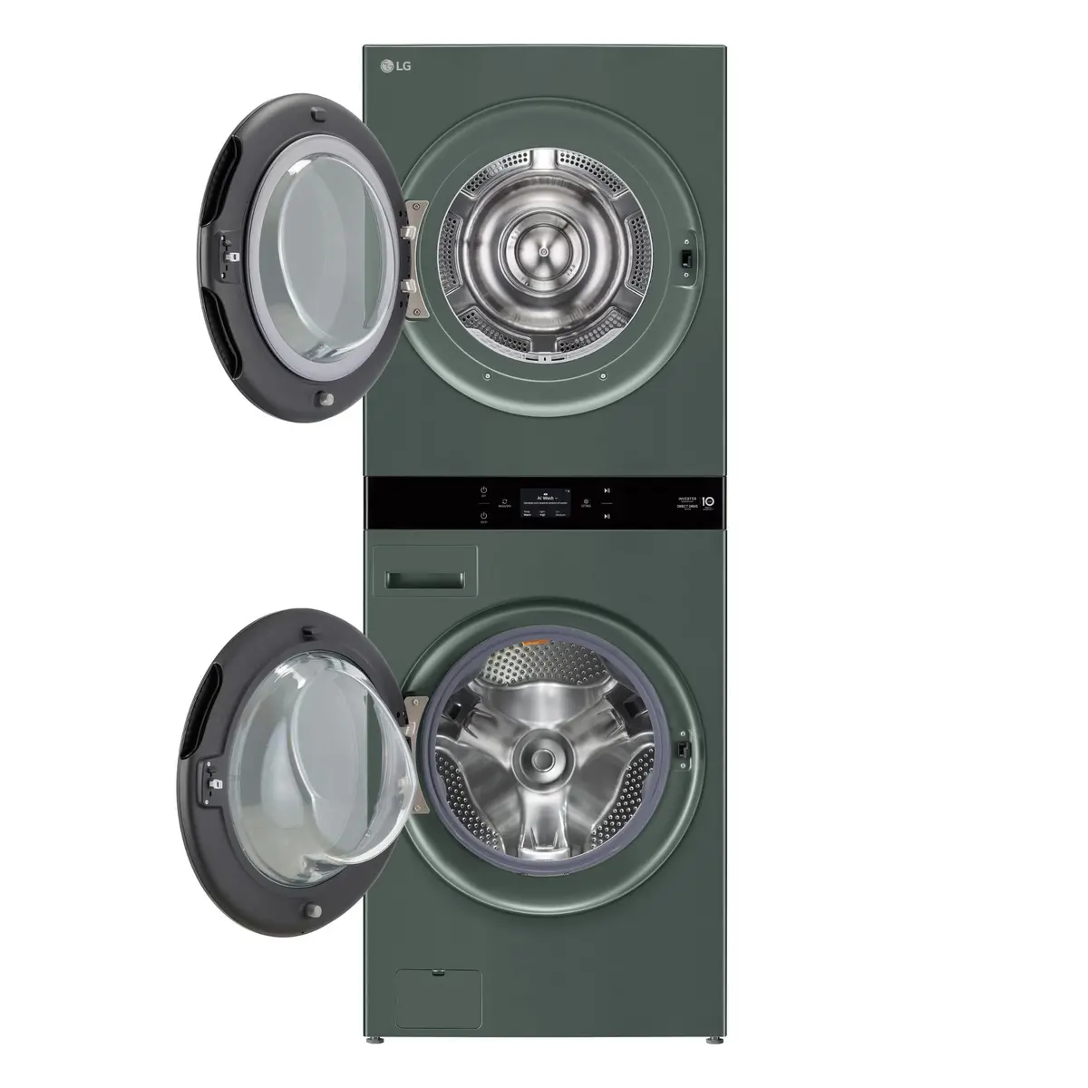 Lg Wwt-1910Fgx Ai Washtower™ 19/10Kg All-In-One Stacked Washer Dryer (Forest Green) 2