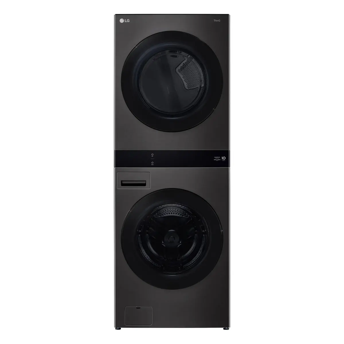 Lg Wwt-1910Bx Ai Washtower™ 19/10Kg All-In-One Stacked Washer Dryer (Black) 1