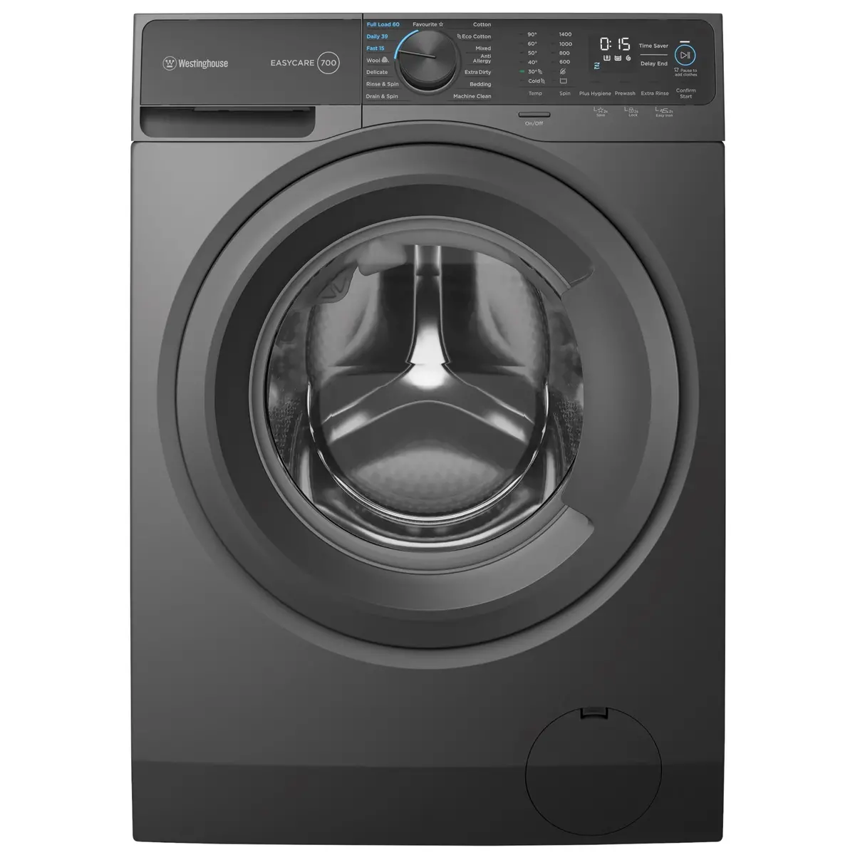 Westinghouse Wwf1044m7sas Easycare 700 Series 10Kg Front Load Washer (Dark Onyx) 1