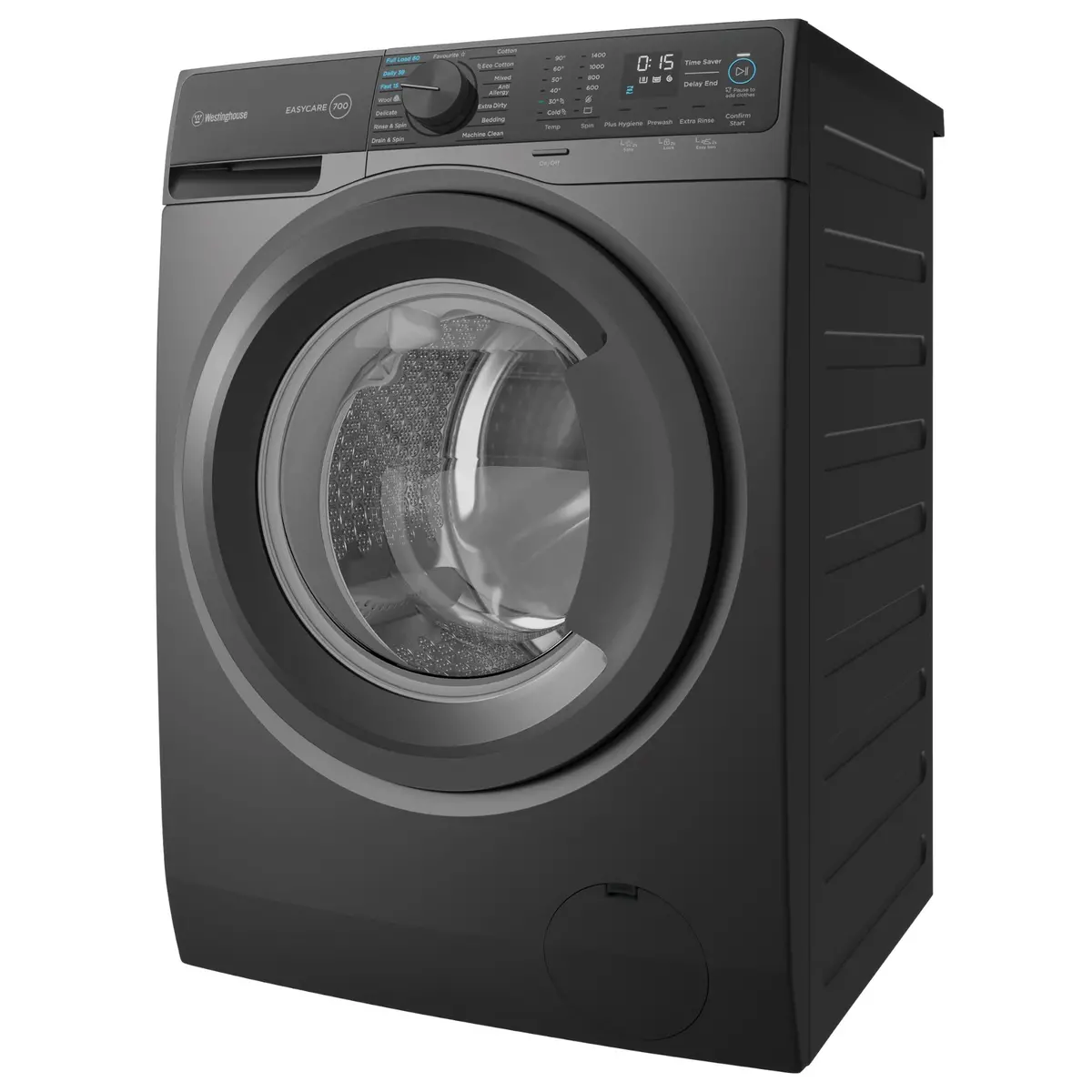 Westinghouse Wwf1044m7sas Easycare 700 Series 10Kg Front Load Washer (Dark Onyx) 2