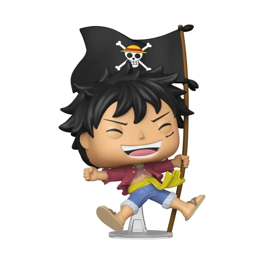 One Piece - Luffy D.Luffy (With Flag) Pop! Vinyl 1
