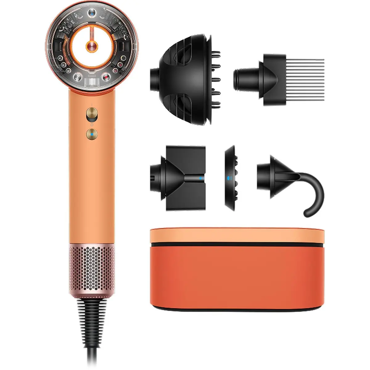 Dyson Supersonic Nural™ Intelligent Hair Dryer (Ceramic Apricot / Topaz) 1