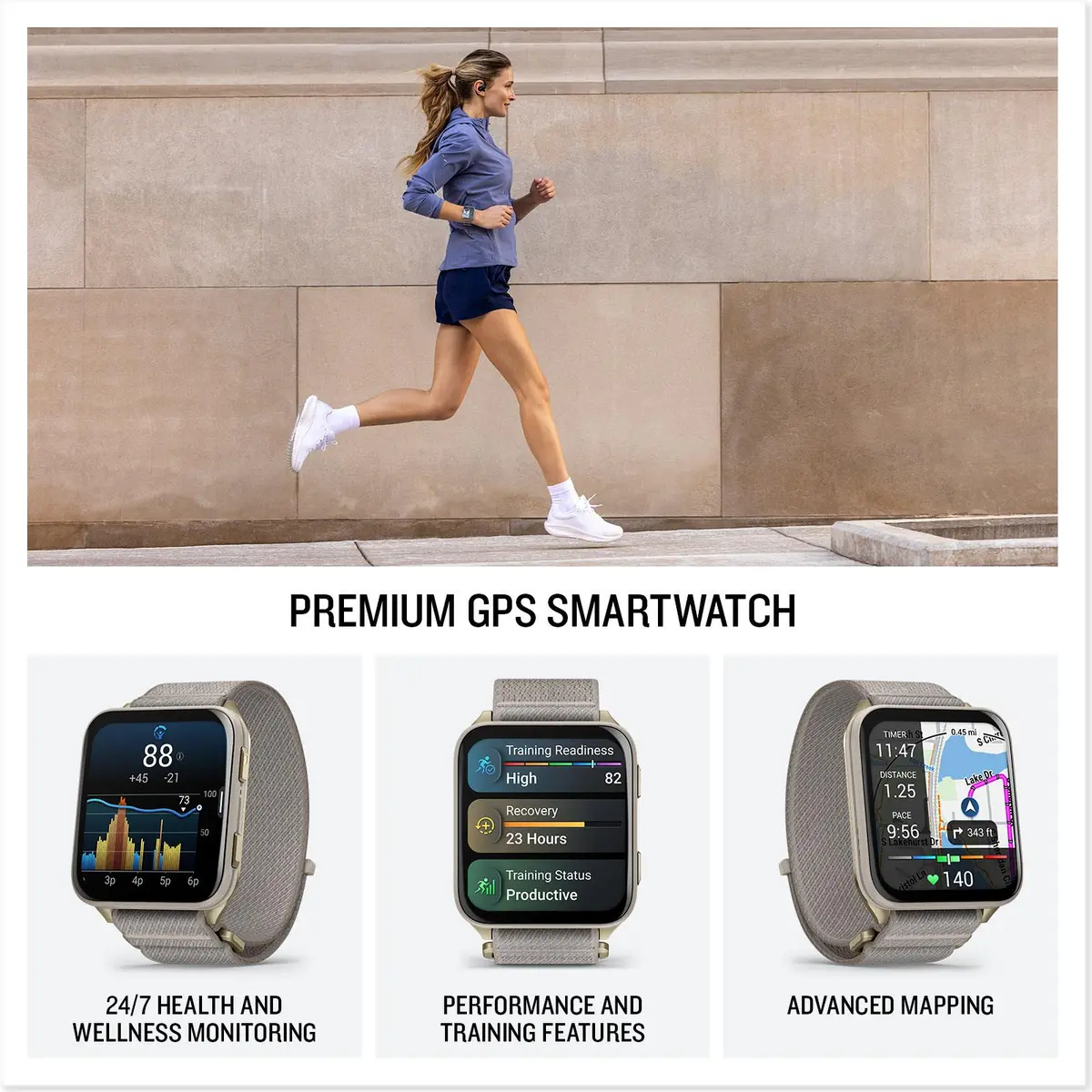 Garmin Venu X1 French Grey (Soft Gold) 2