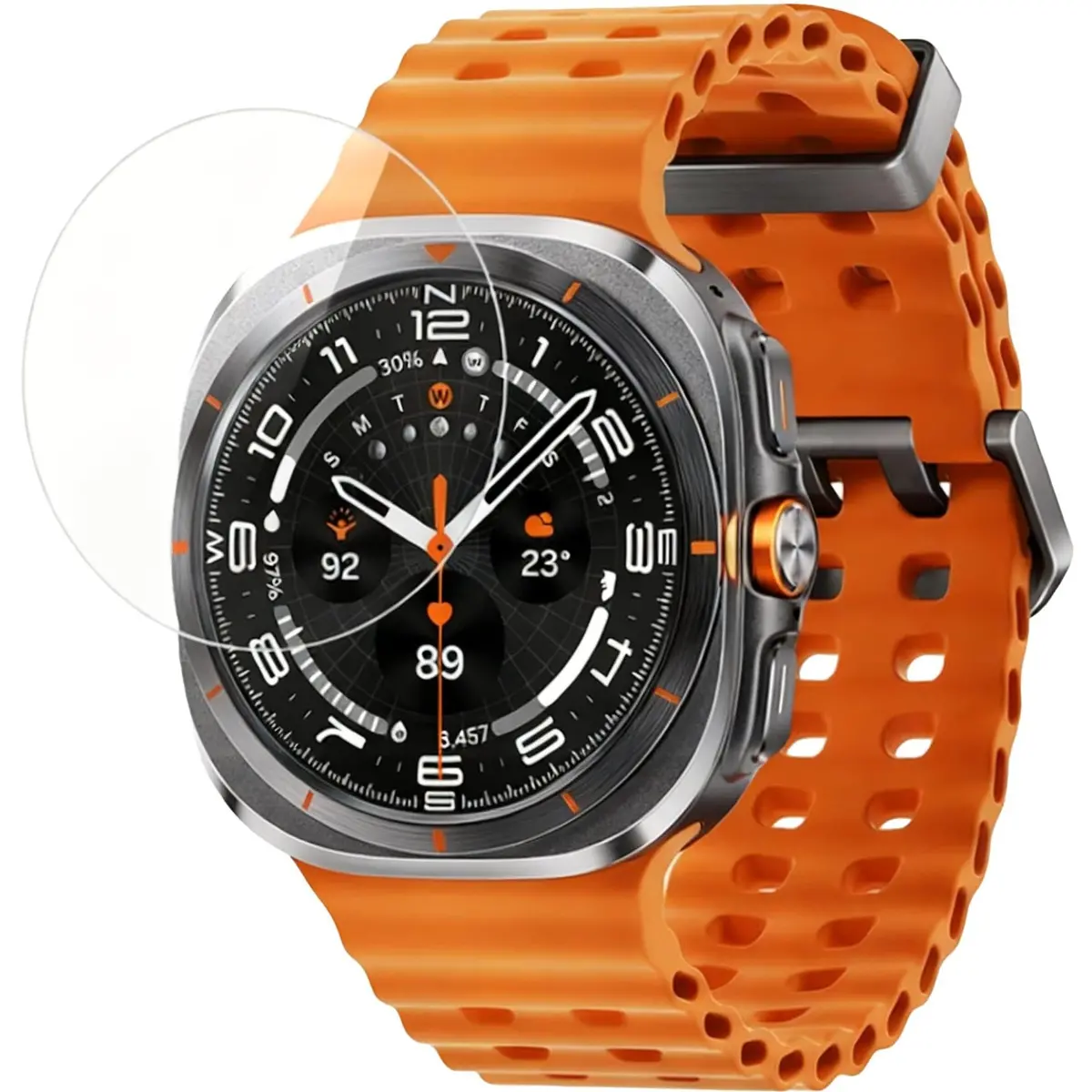 Monster Galaxy Watch Ultra 47Mm Glass Screen Protector (2 Pack) 1