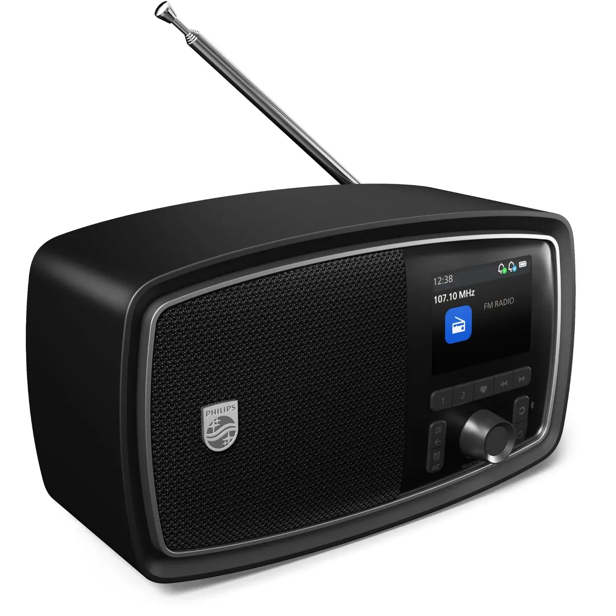 Philips Tav2000fb/00 Classic Clock Radio 1