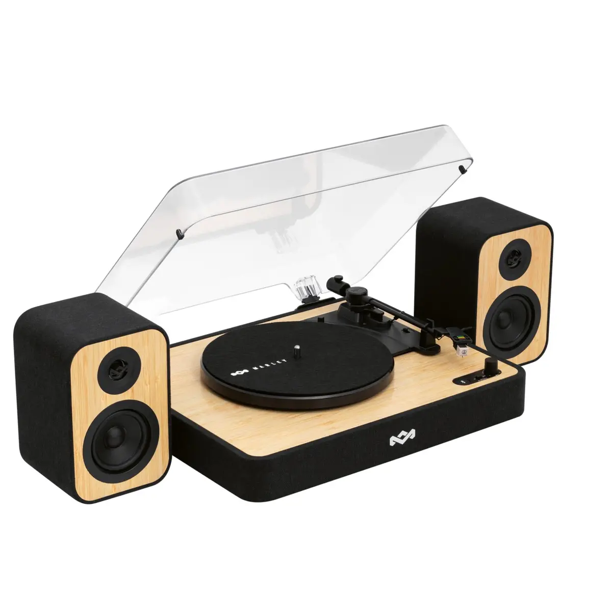 Marley Revolution Turntable With Speakers 1