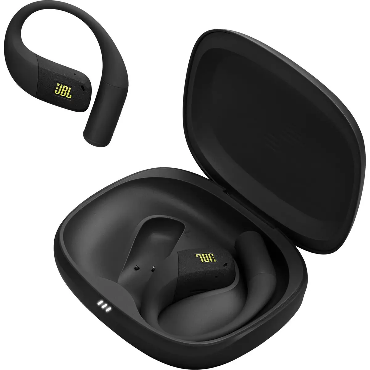 Jbl Endurance Zone True Wireless Open-Ear Sports Headphones (Black/Lime) 1