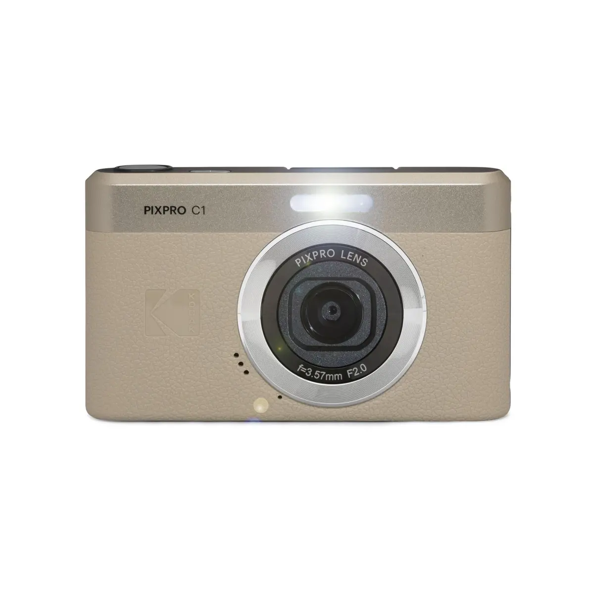 Kodak Pixpro C1 Digital Camera With Microsd Card Bundle (Tan) 2