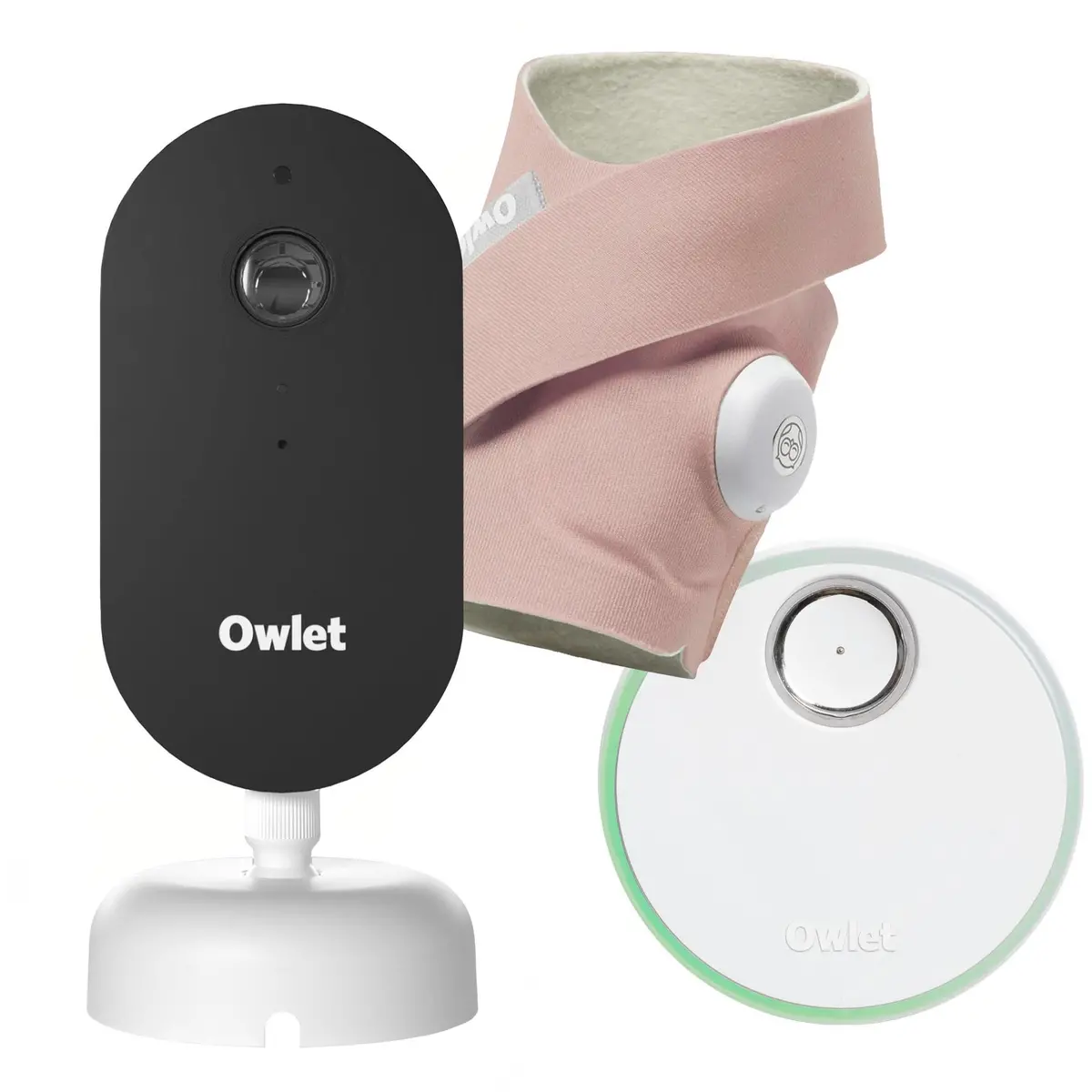 Dream Sight & Dream Sock Duo Baby Monitor (Dusty Rose) 1