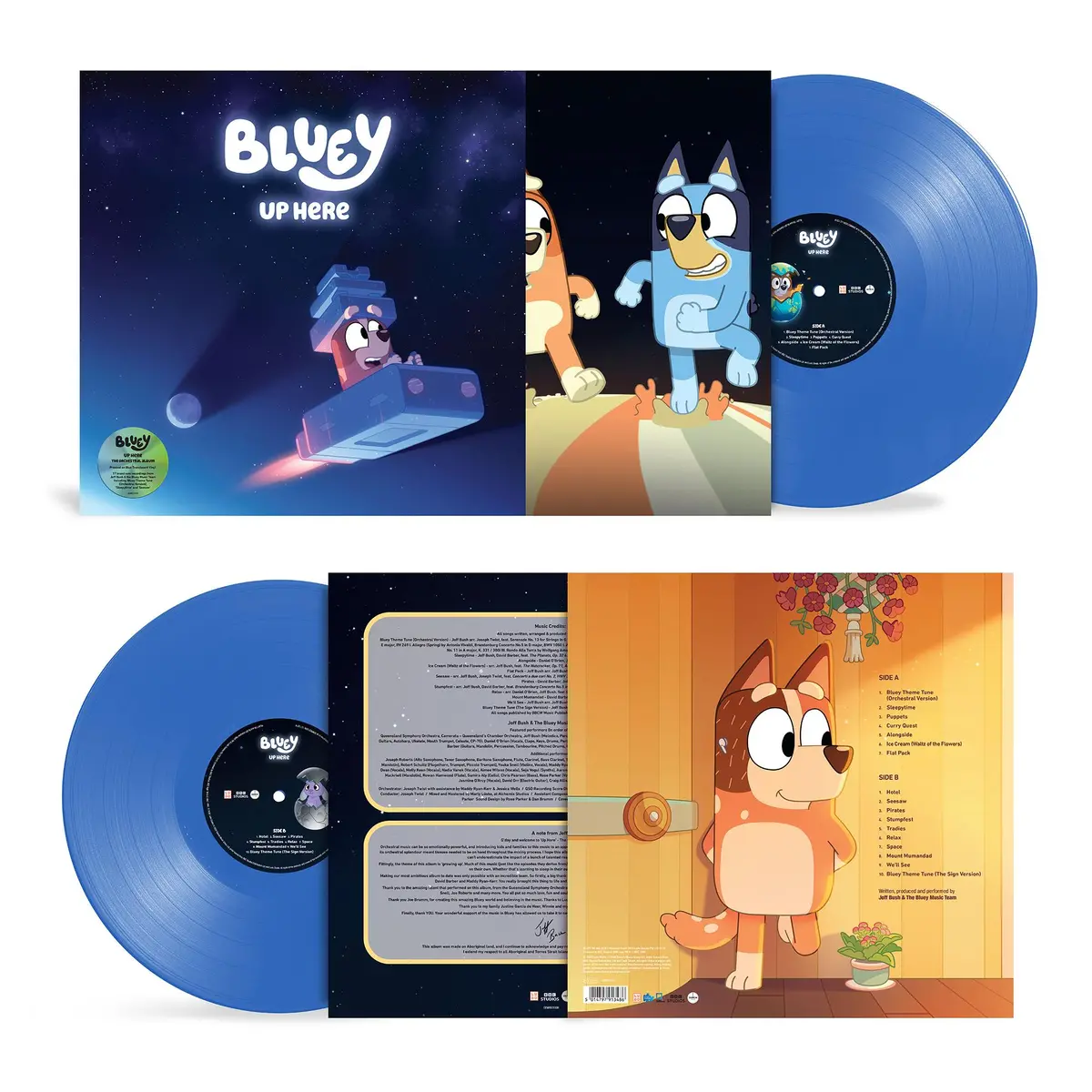 Up Here (Translucent Blue Vinyl) 1