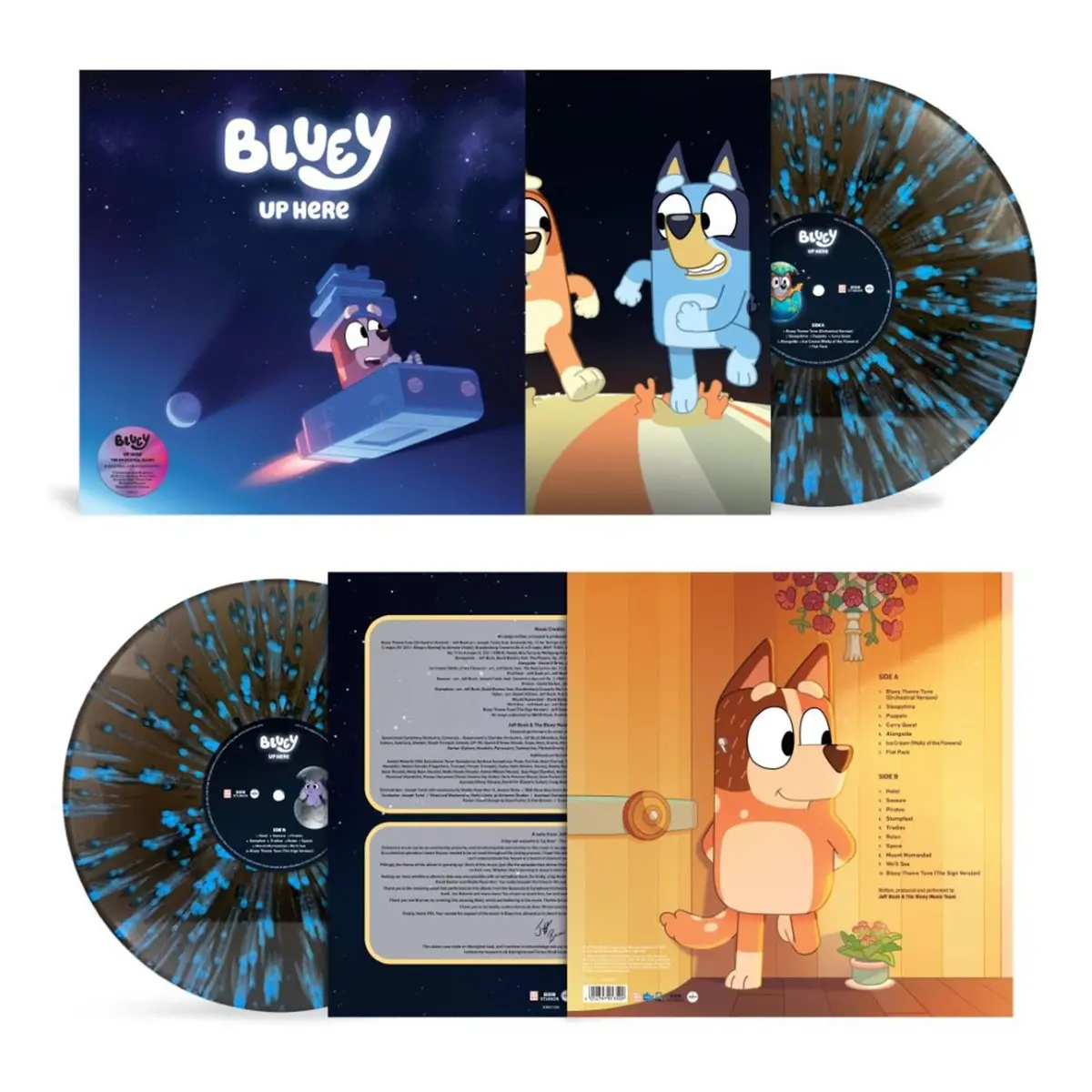 Up Here (Jb Hi-Fi Au Exclusive Black / Blue Splatter Vinyl) 1