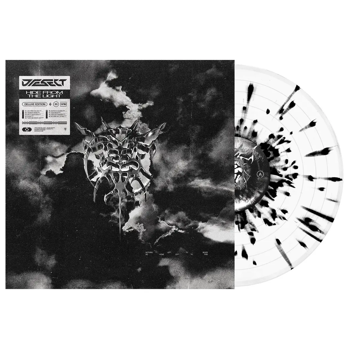 Hide From The Light (Deluxe Edition) (Clear/Black Splatter Vinyl) 1