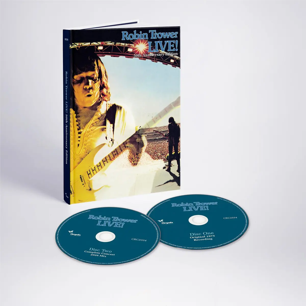 Robin Trower Live! (50Th Anniversary Edition) (Limited Deluxe Mediabook Edition) 1