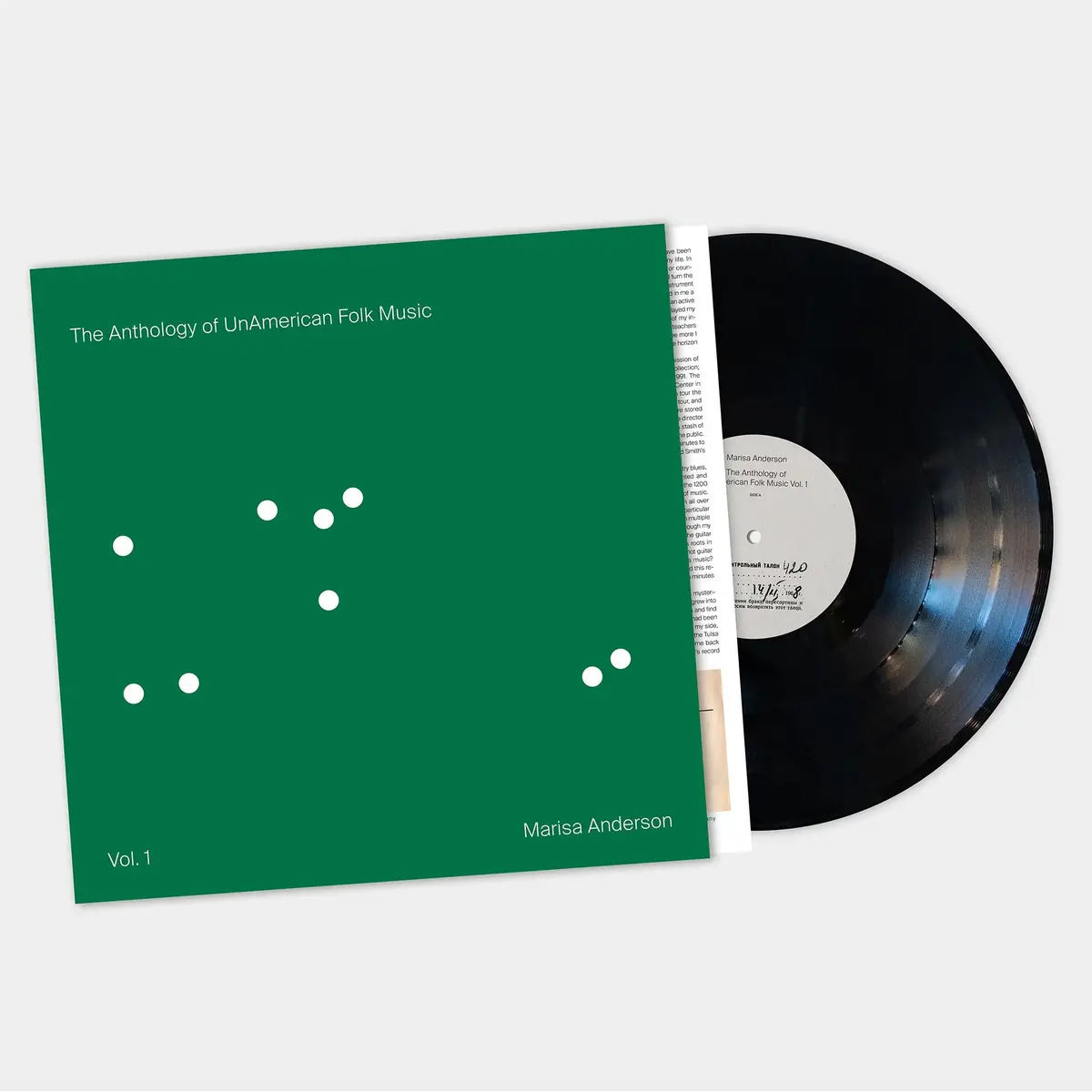 The Anthology Of Unamerican Folk Music (Vinyl) 1