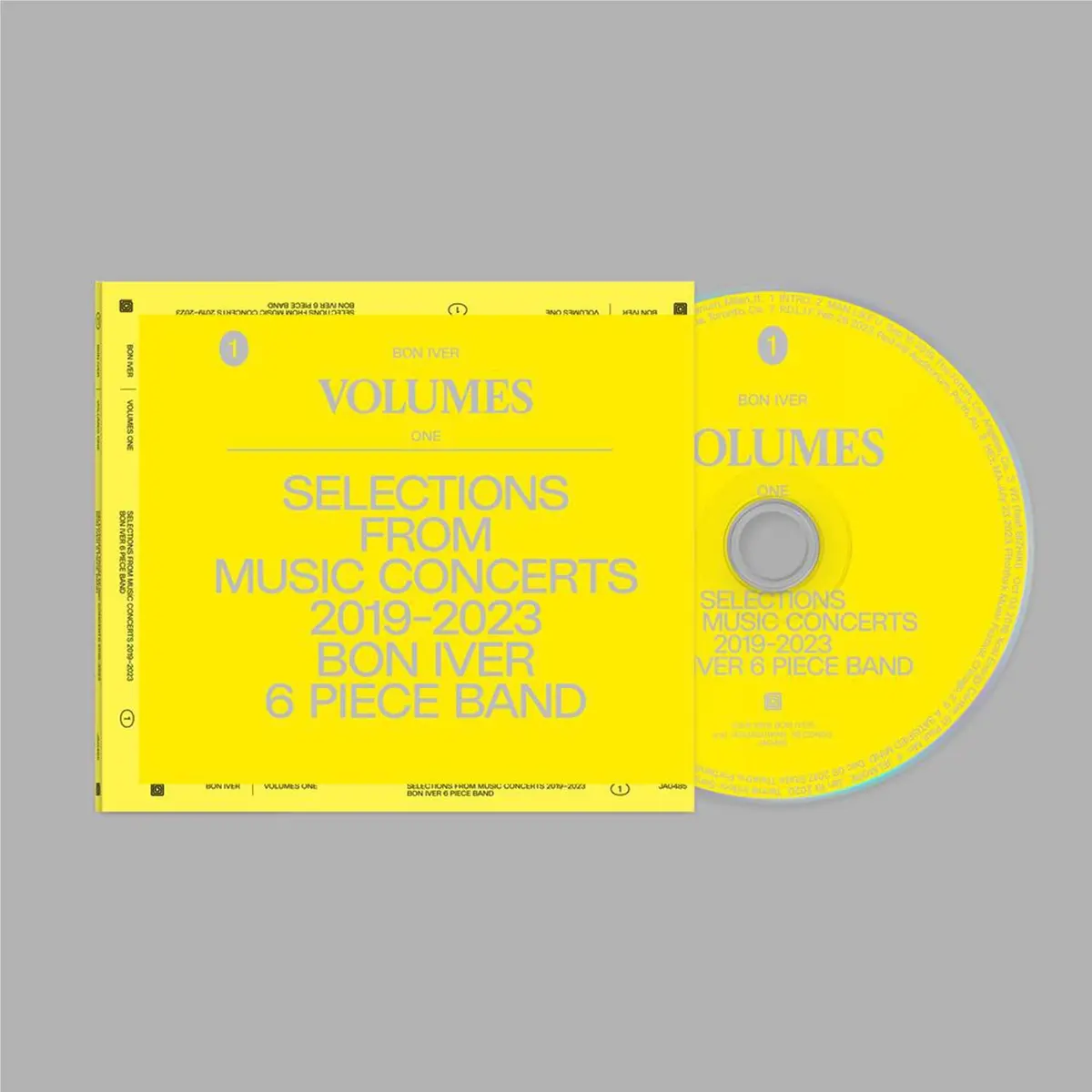 Volumes: One Selections From Music Concerts 2019-2023 Bon Iver 6 Piece Band 1