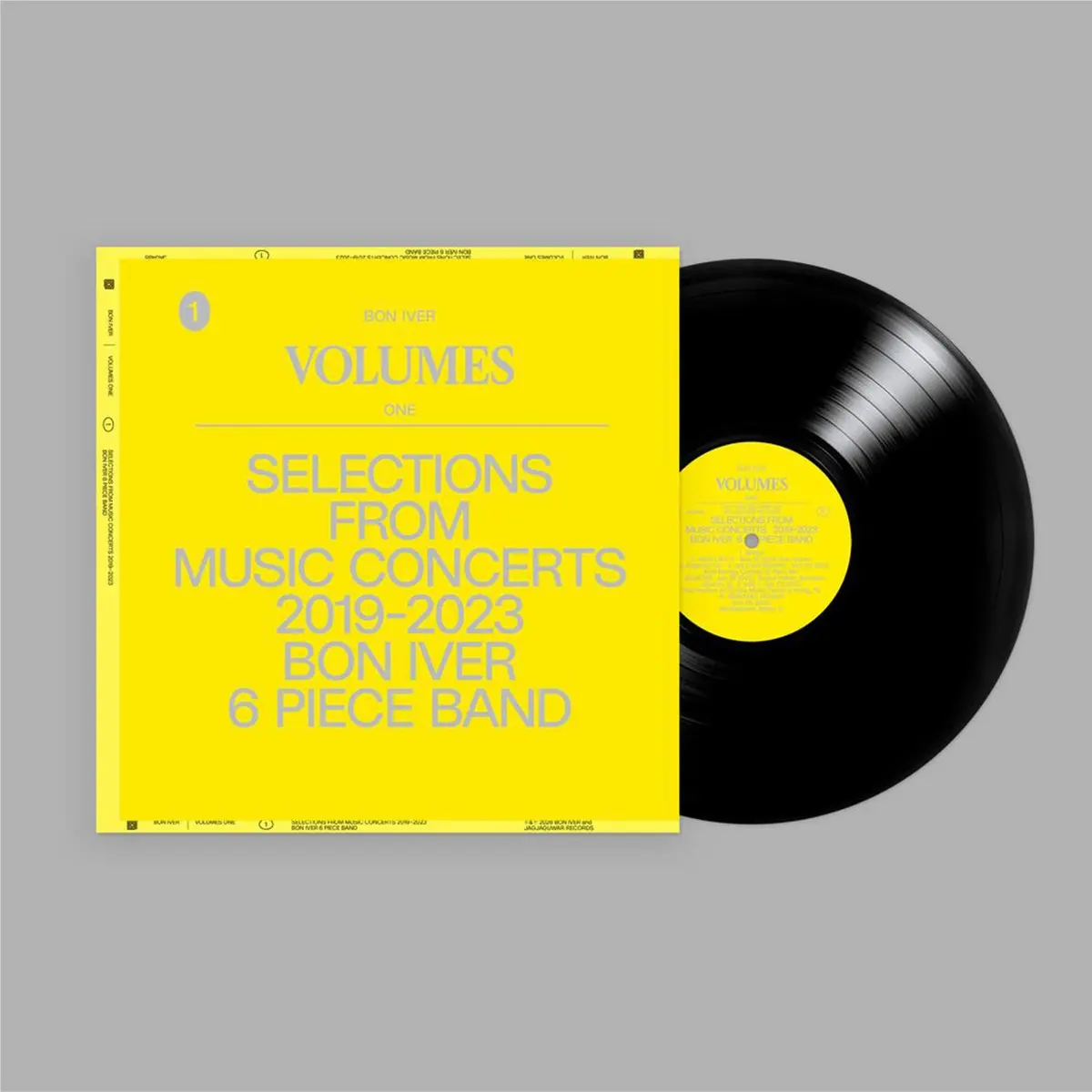 Volumes: One Selections From Music Concerts 2019-2023 Bon Iver 6 Piece Band (Vinyl) 1