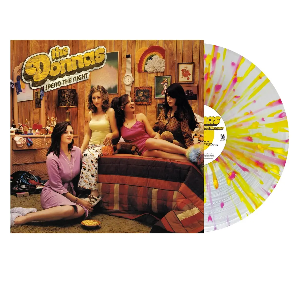Spend The Night (Clear/Canary/Pink Splatter Vinyl) 1