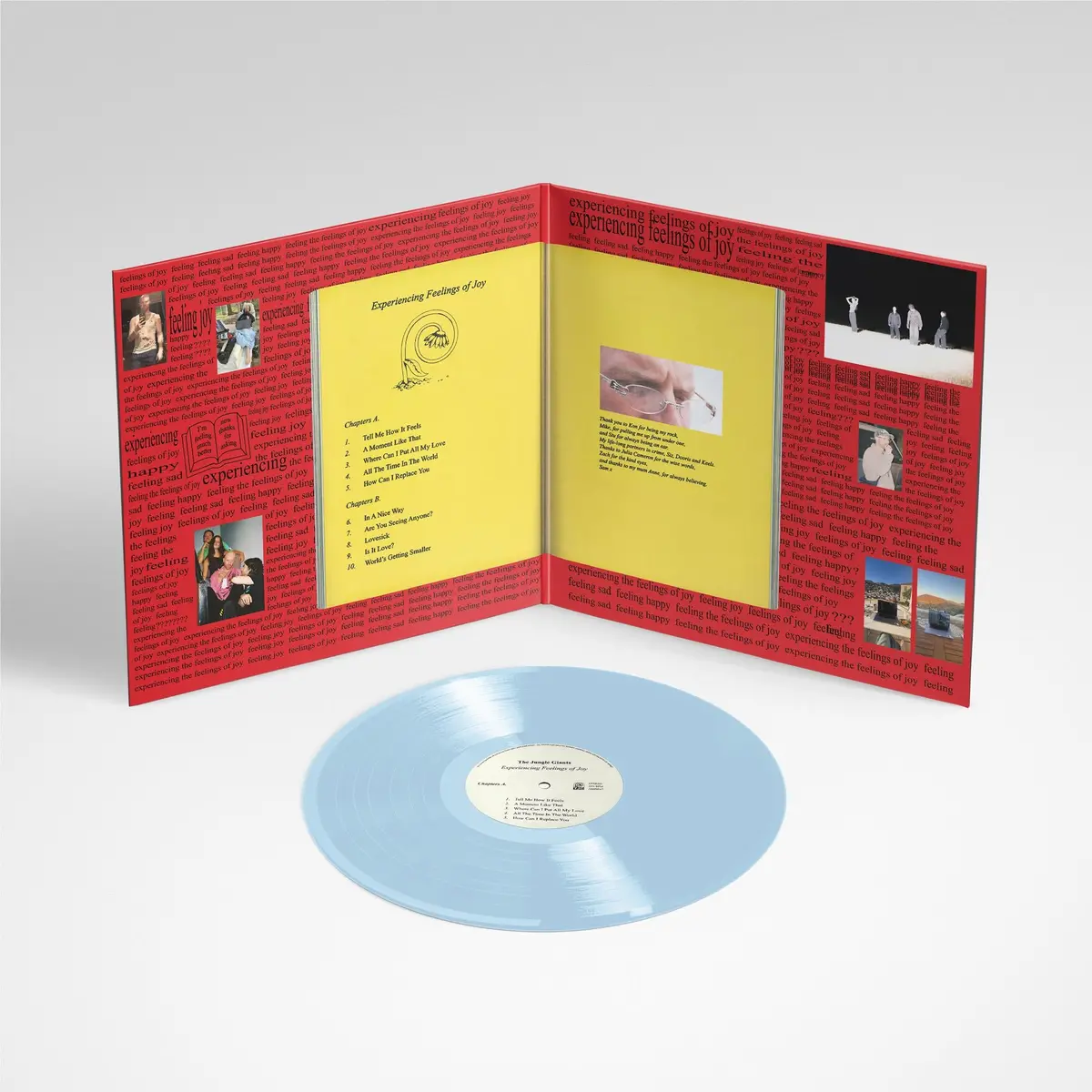 Experiencing Feelings Of Joy (Opaque Blue Vinyl) 1