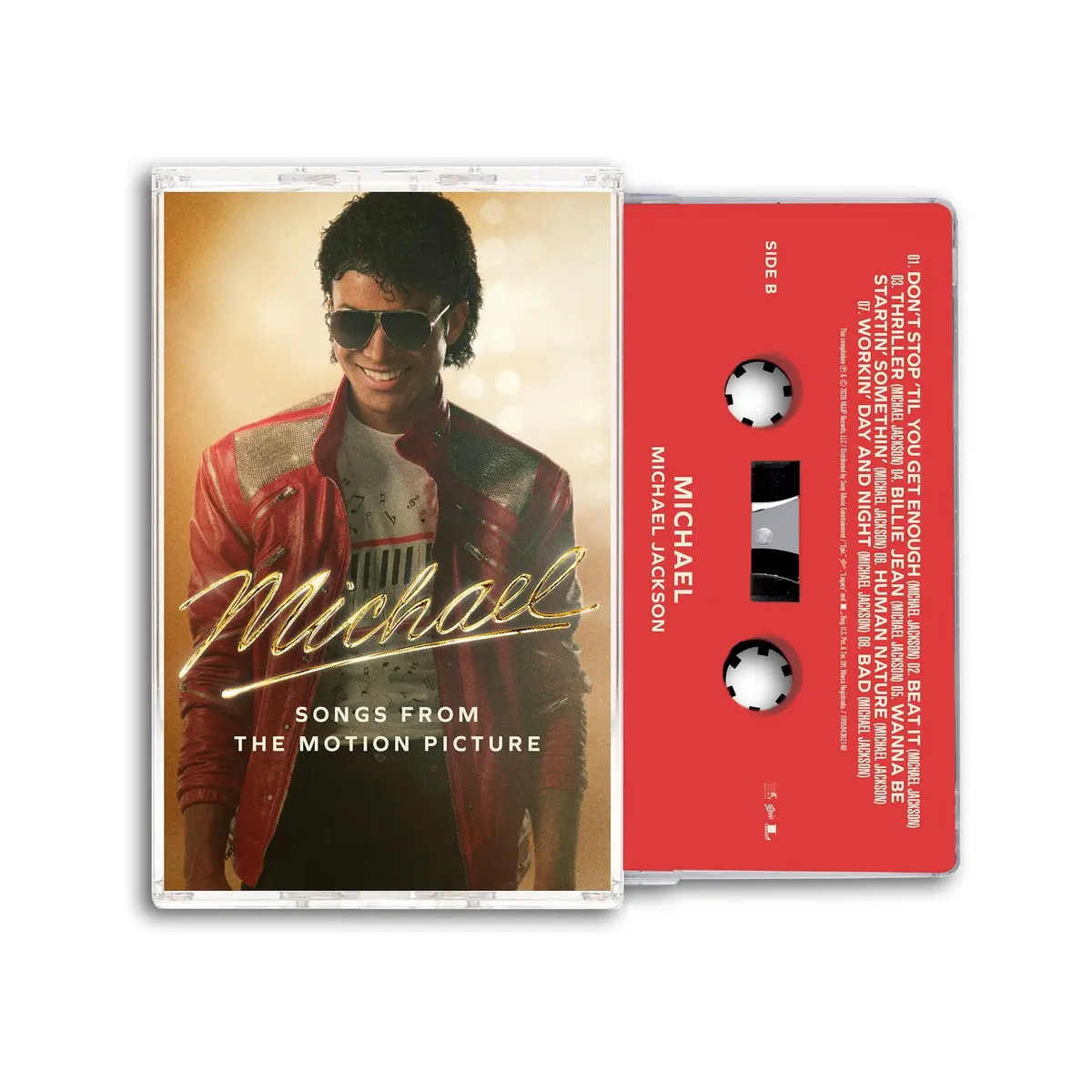 Michael (Songs From The Motion Picture) (Red Cassette) 1