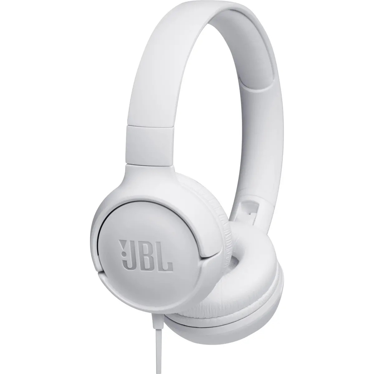 Jbl Tune 500 Wired On-Ear Headphones (White) 1