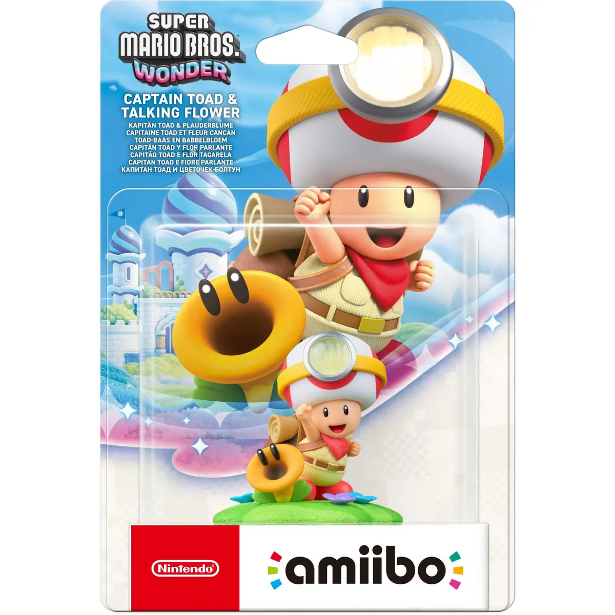 Nintendo Amiibo Super Mario Bros. Wonder - Captain Toad & Talking Flower 1