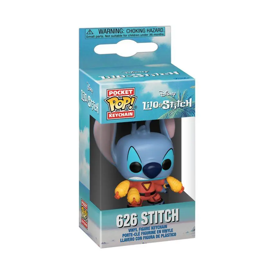 Lilo & Stitch - Stitch 626 Pop! Keychain 2