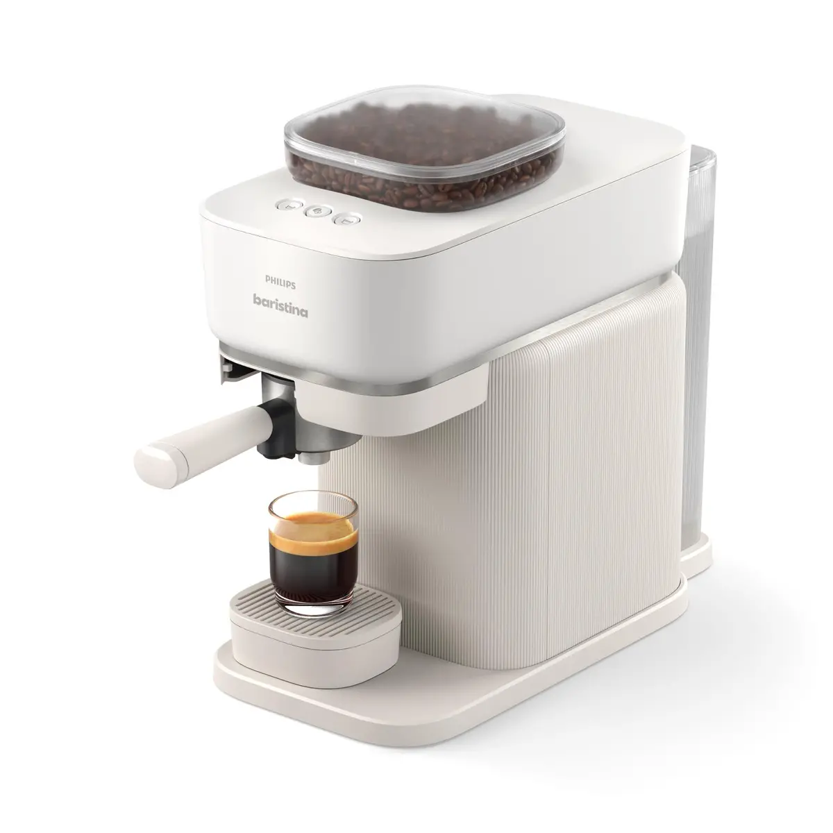 Philips Baristina Espresso Machine (Cloud White) 2