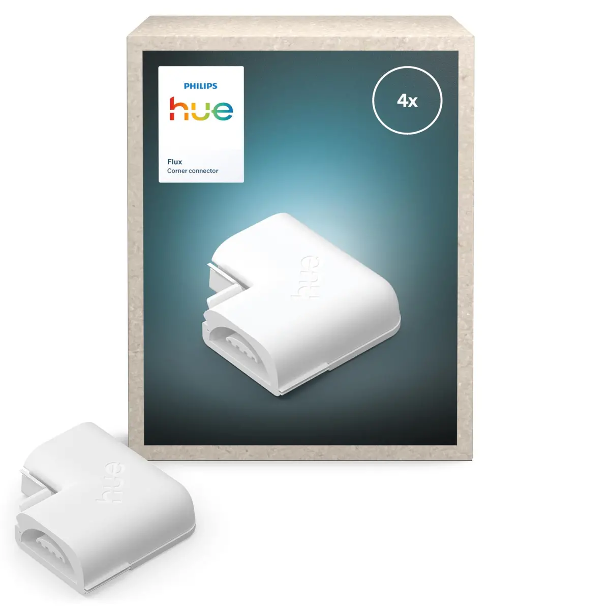 Philips Hue Flux Corner Connector 4 Pack 1