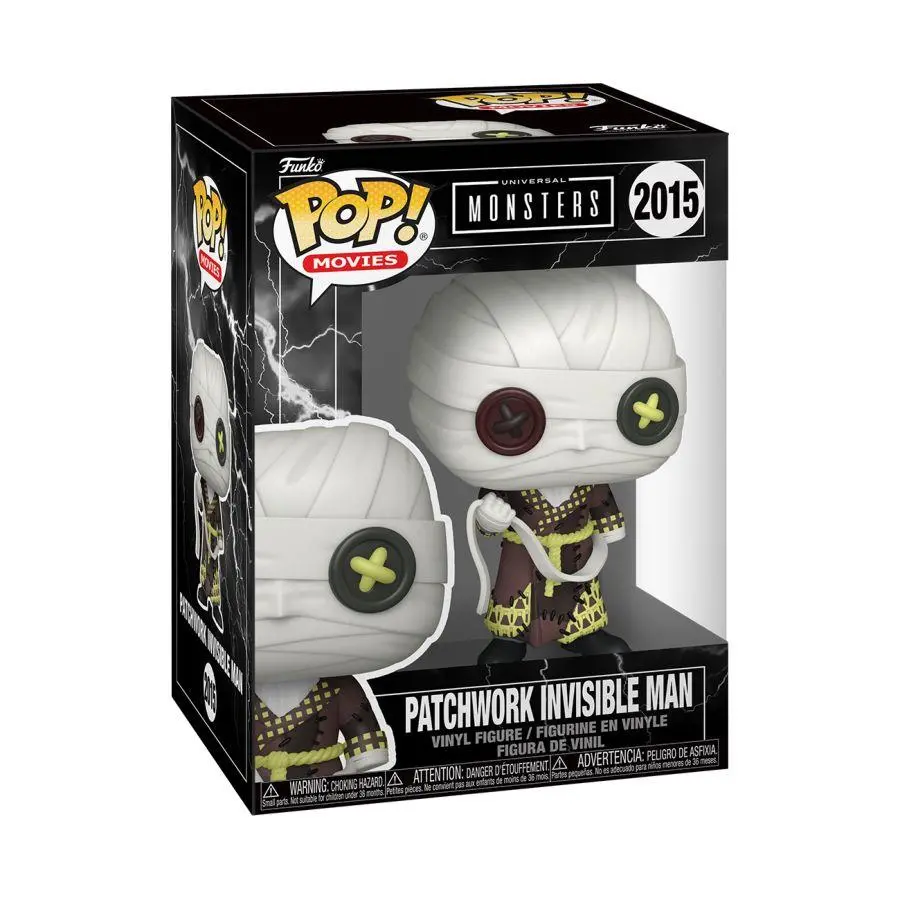 Universal Monsters - Invisible Man Patchwork Pop! Vinyl 2