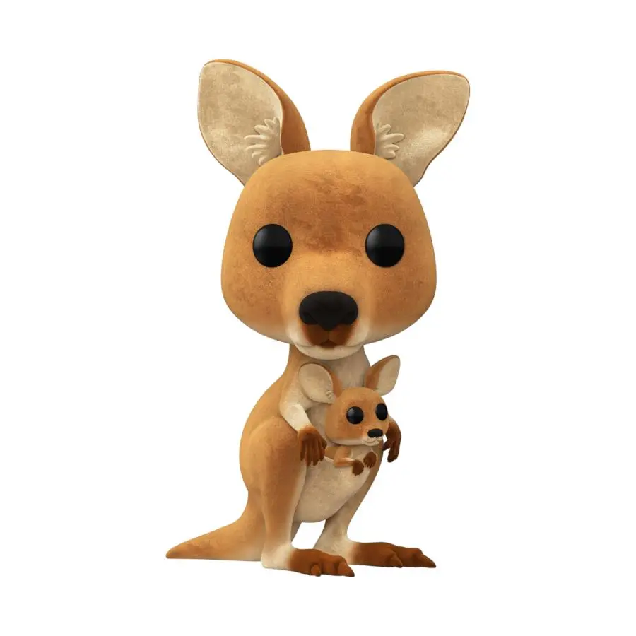 Australian Animals - Kangaroo Flocked Pop! Vinyl 1