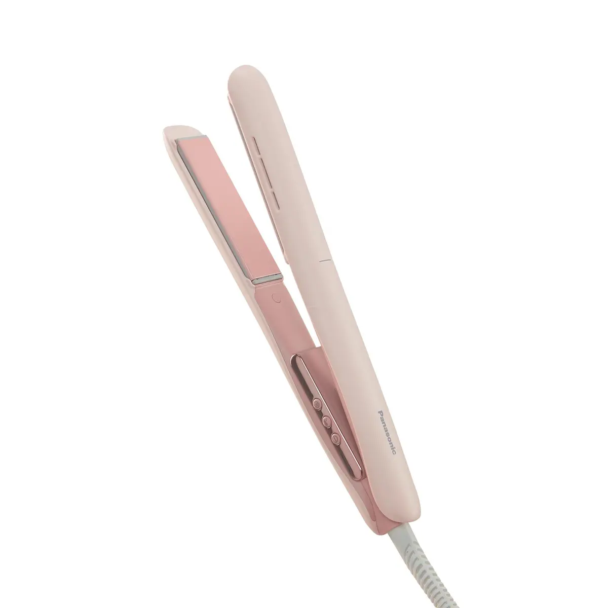 Panasonic 2-In-1 Hair Straightener And Curler (Strawberry Pink) 1