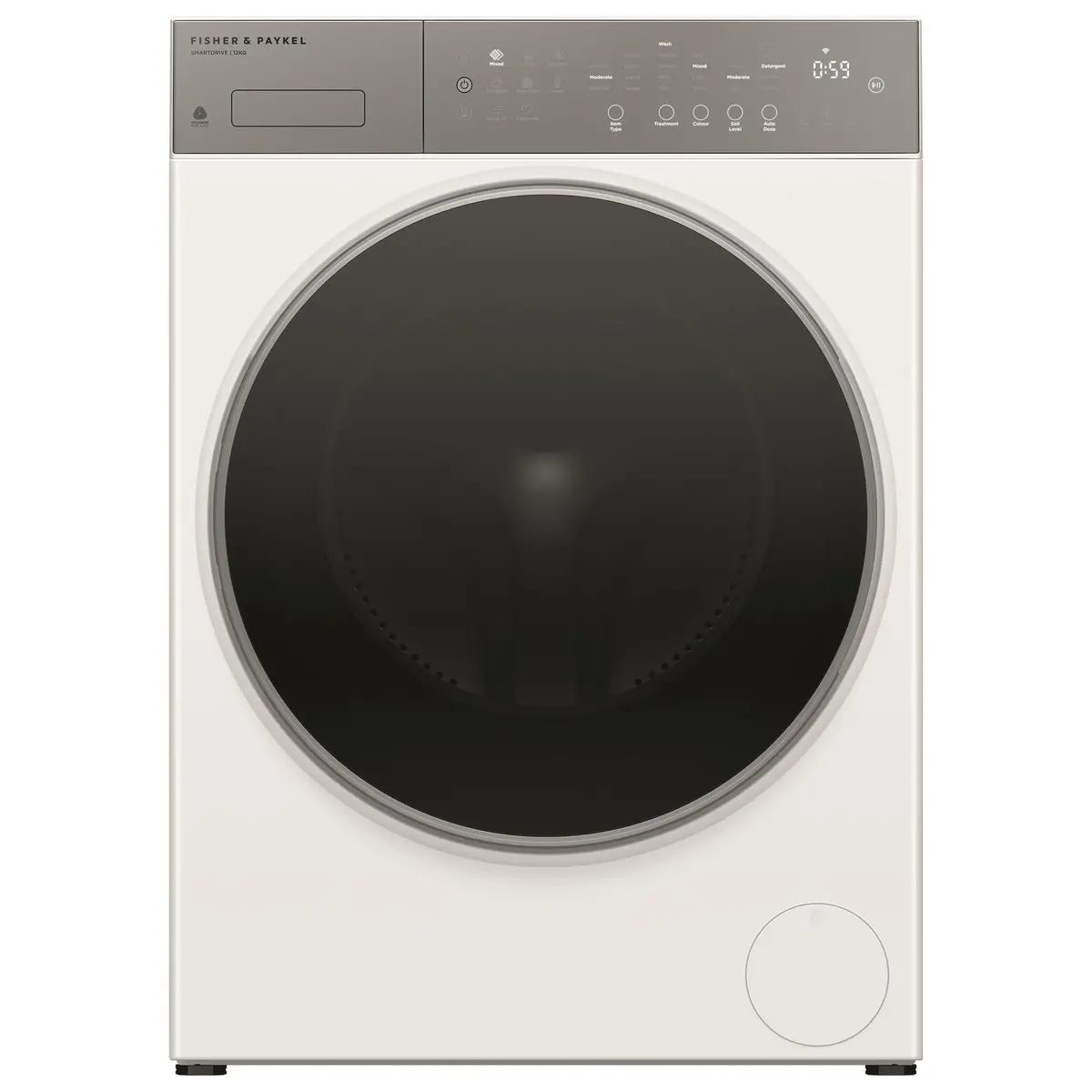 Fisher & Paykel Wh1260p5 Series 5 12Kg Contemporary Front Load Washer 1